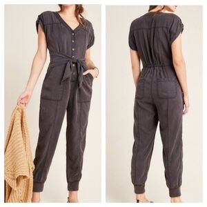Anthropologie Huxley Utility Jogger Jumpsuit Size 2